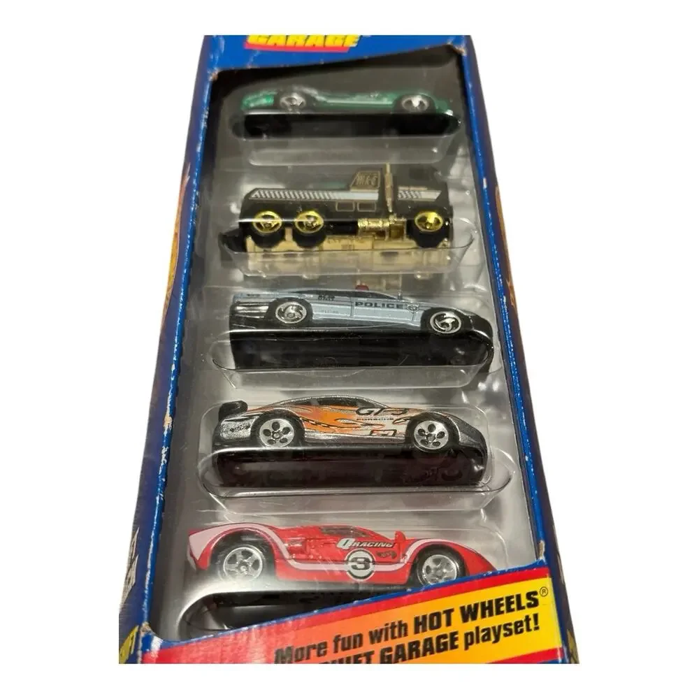 Hot Wheels 2000 Powershift Garage 5 Car Gift Pack #25368